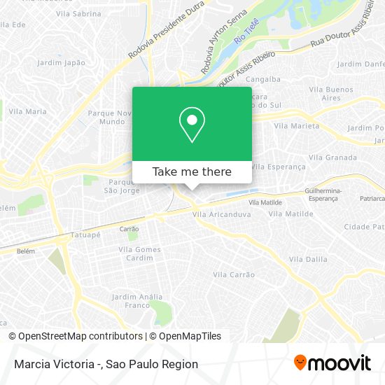 Mapa Marcia Victoria -