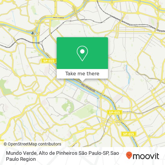 Mapa Mundo Verde, Alto de Pinheiros São Paulo-SP