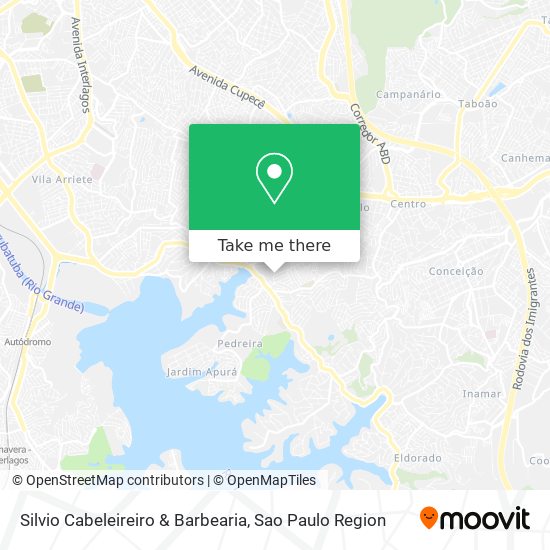Silvio Cabeleireiro & Barbearia map