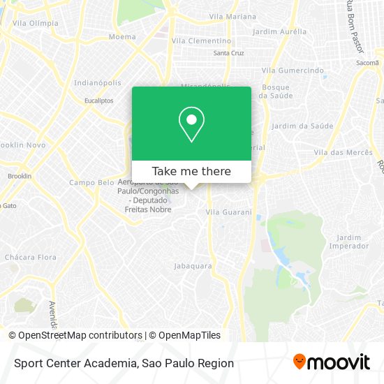 Sport Center Academia map