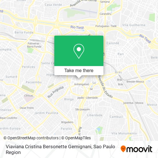 Mapa Viaviana Cristina Bersonette Gemignani