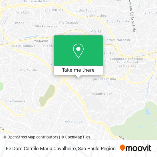 Ee Dom Camilo Maria Cavalheiro map