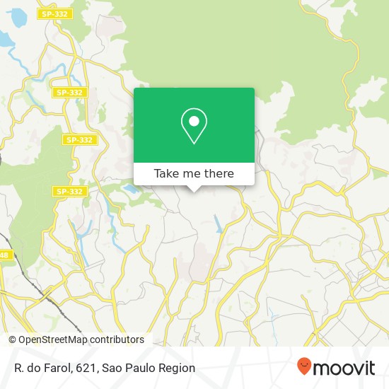R. do Farol, 621 map