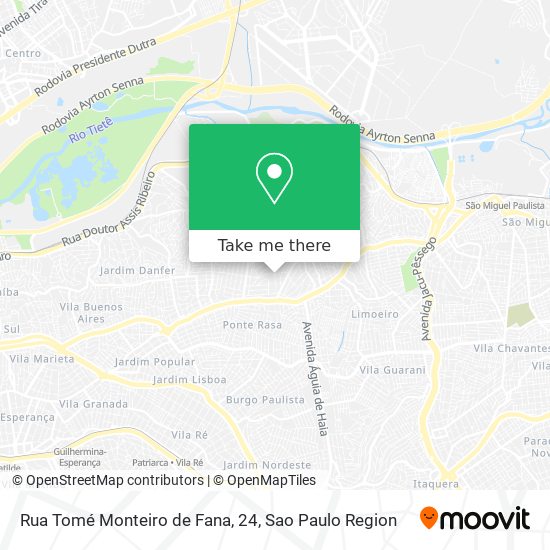 Rua Tomé Monteiro de Fana, 24 map