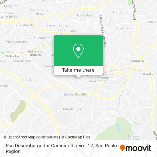 Mapa Rua Desembargador Carneiro Ribeiro, 17