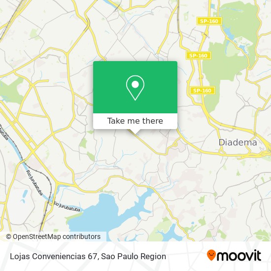 Lojas Conveniencias 67 map