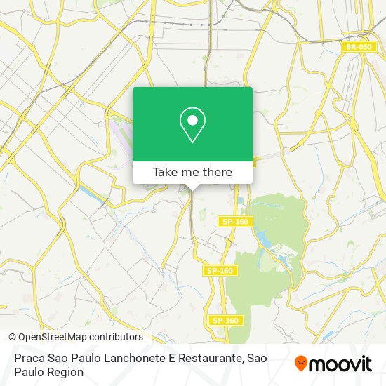 Praca Sao Paulo Lanchonete E Restaurante map