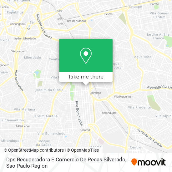 Dps Recuperadora E Comercio De Pecas Silverado map