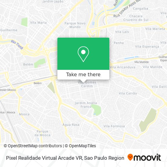 Pixel Realidade Virtual Arcade VR map