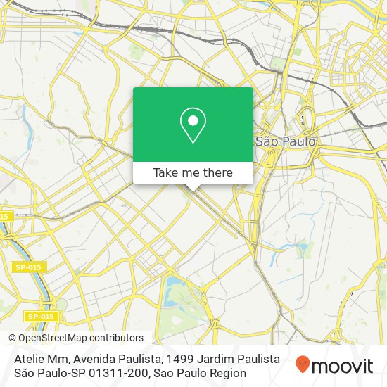 Atelie Mm, Avenida Paulista, 1499 Jardim Paulista São Paulo-SP 01311-200 map