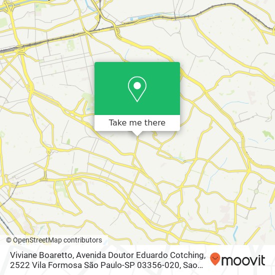 Viviane Boaretto, Avenida Doutor Eduardo Cotching, 2522 Vila Formosa São Paulo-SP 03356-020 map