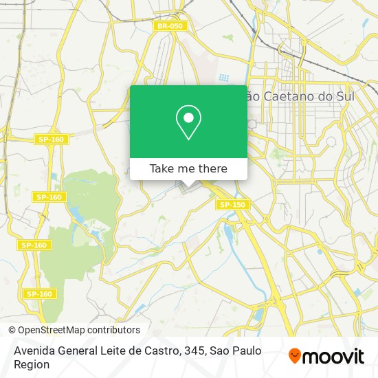 Avenida General Leite de Castro, 345 map