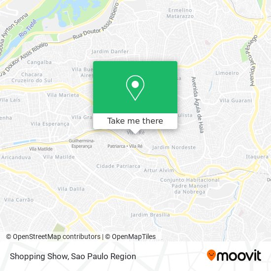 Shopping Show map