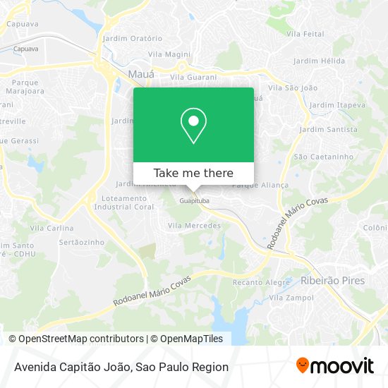 Avenida Capitão João map