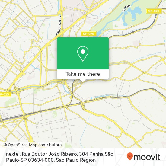nextel, Rua Doutor João Ribeiro, 304 Penha São Paulo-SP 03634-000 map