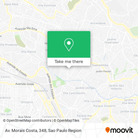 Mapa Av. Morais Costa, 348