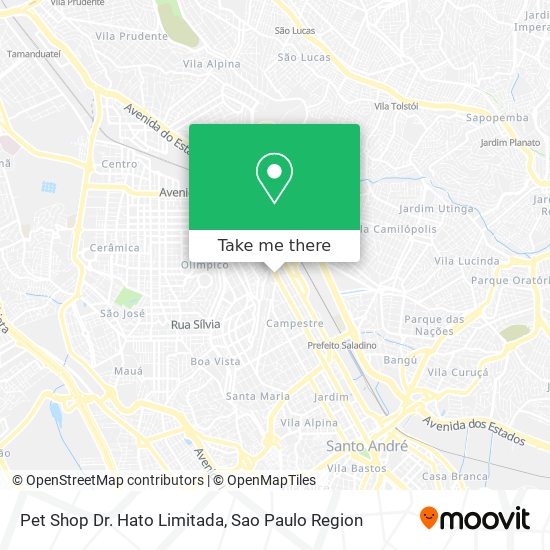 Pet Shop Dr. Hato Limitada map
