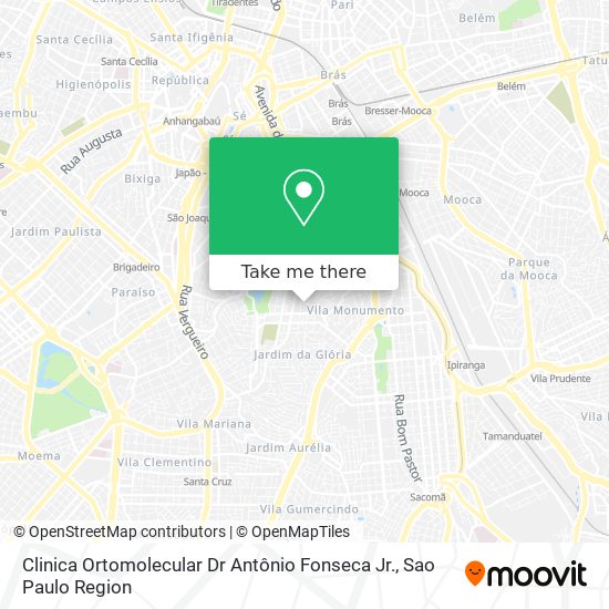 Clinica Ortomolecular Dr Antônio Fonseca Jr. map