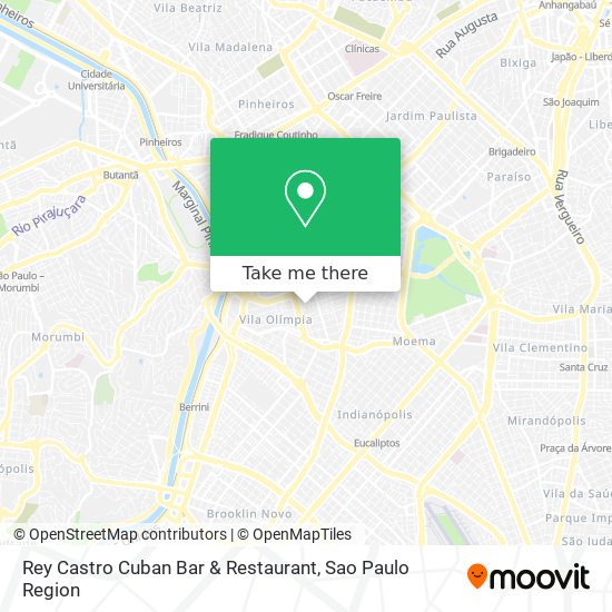 Rey Castro Cuban Bar & Restaurant map