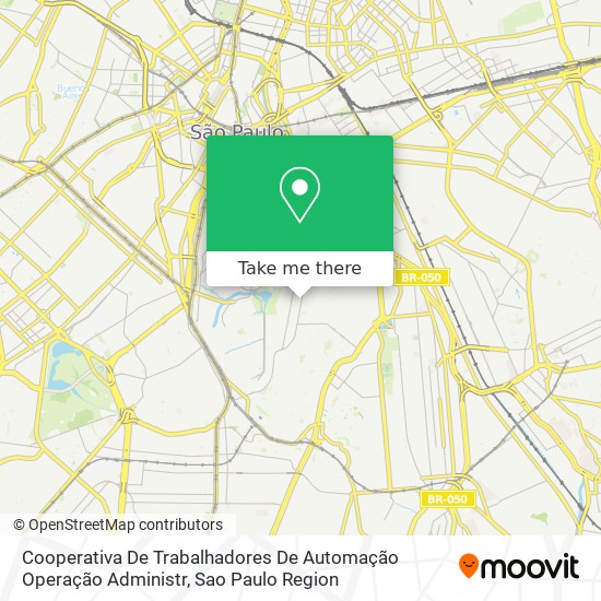 Mapa Cooperativa De Trabalhadores De Automação Operação Administr