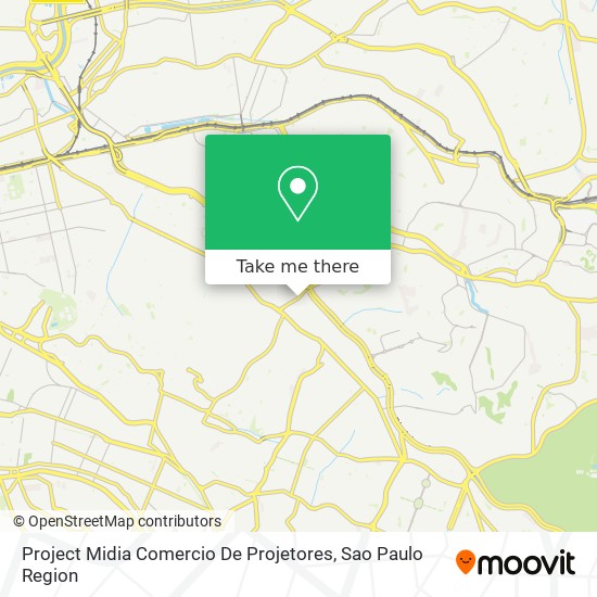 Mapa Project Midia Comercio De Projetores