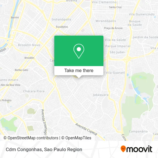 Cdm Congonhas map