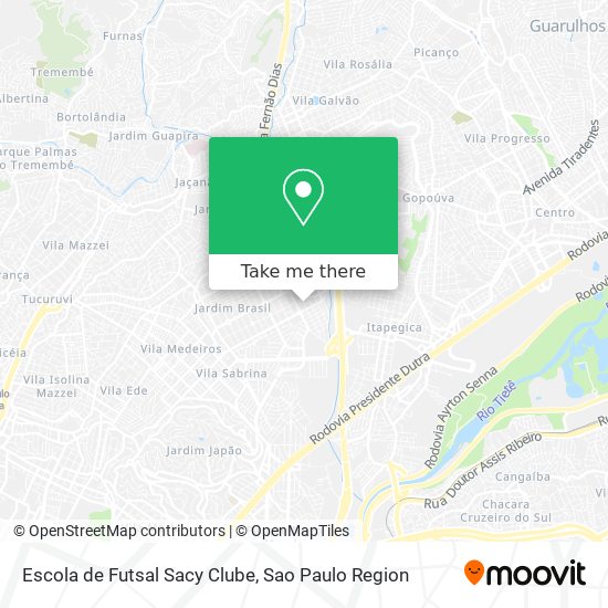 Escola de Futsal Sacy Clube map