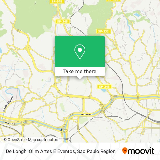 De Longhi Olim Artes E Eventos map