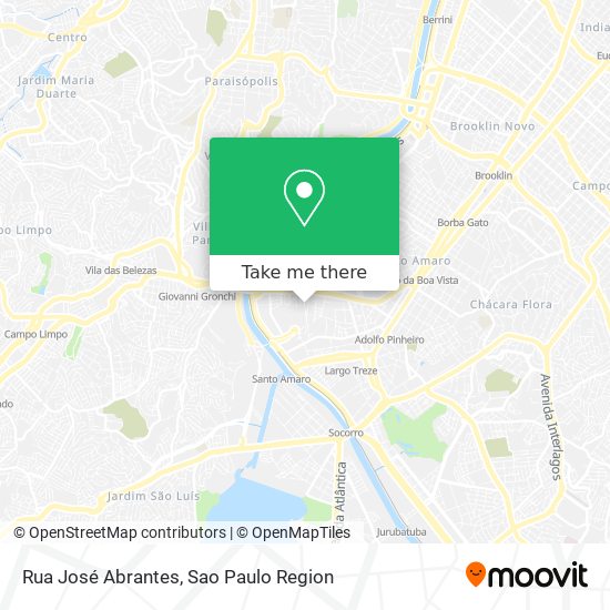 Rua José Abrantes map