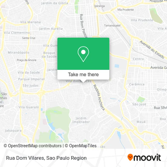 Rua Dom Vilares map