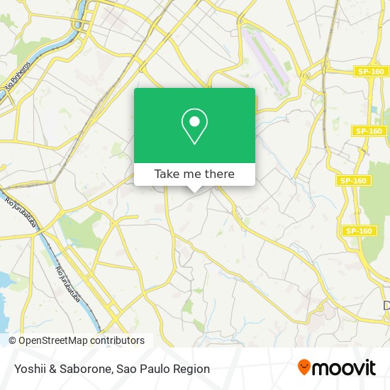 Mapa Yoshii & Saborone