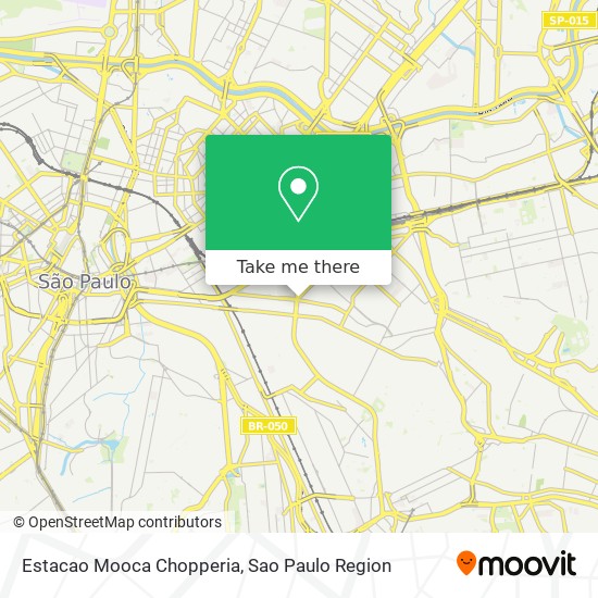 Estacao Mooca Chopperia map