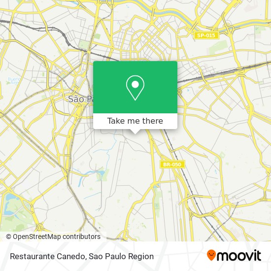 Mapa Restaurante Canedo