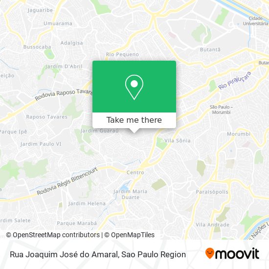 Rua Joaquim José do Amaral map
