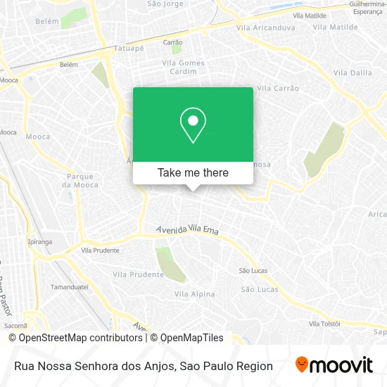 Rua Nossa Senhora dos Anjos map