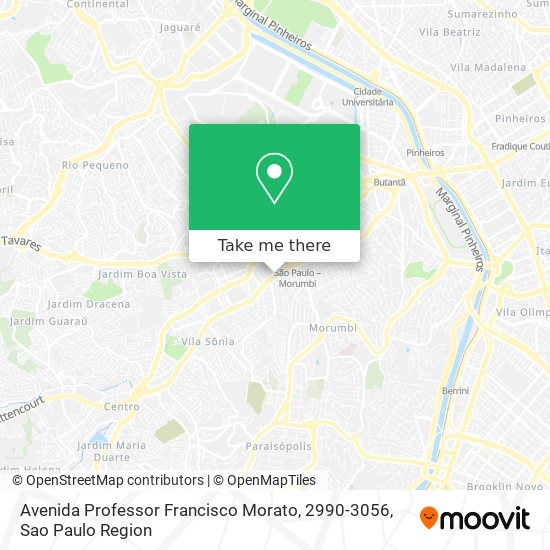 Avenida Professor Francisco Morato, 2990-3056 map