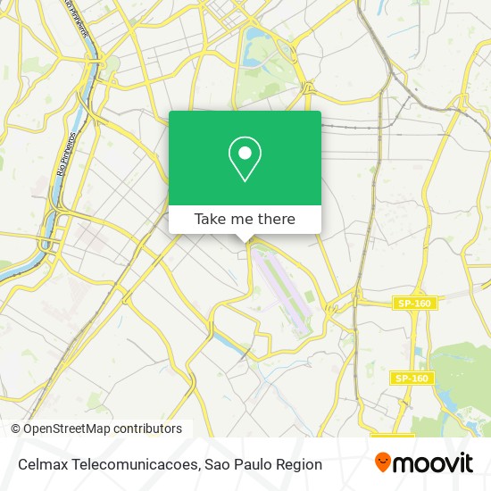 Mapa Celmax Telecomunicacoes