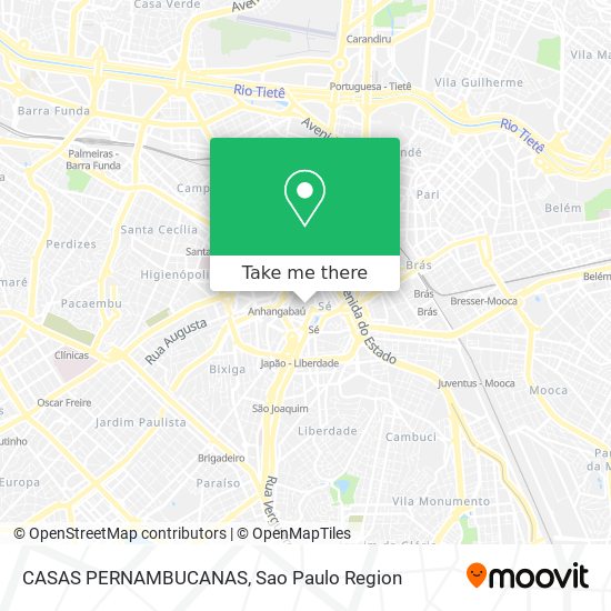 CASAS PERNAMBUCANAS map