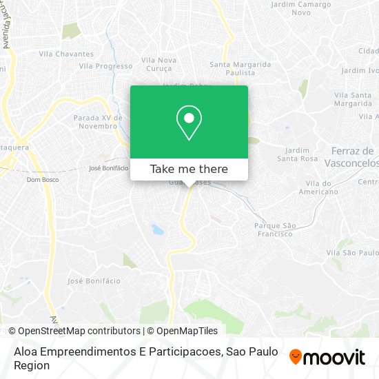 Aloa Empreendimentos E Participacoes map
