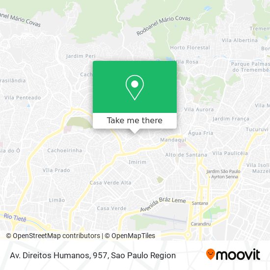 Av. Direitos Humanos, 957 map