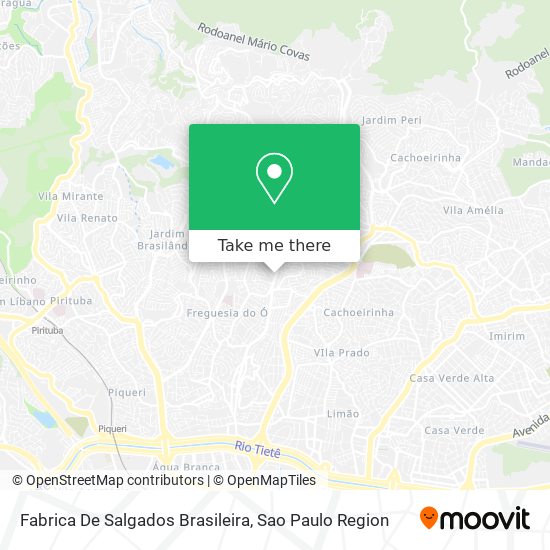 Fabrica De Salgados Brasileira map