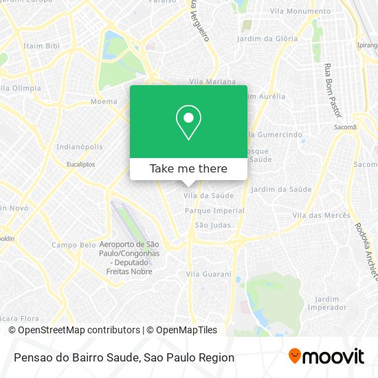 Pensao do Bairro Saude map