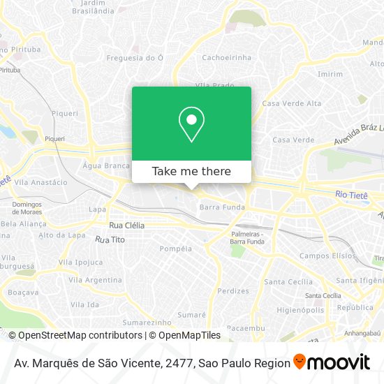 Av. Marquês de São Vicente, 2477 map