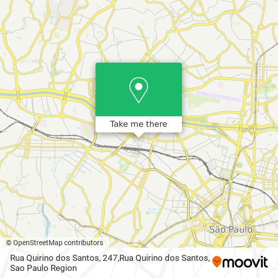 Rua Quirino dos Santos, 247,Rua Quirino dos Santos map