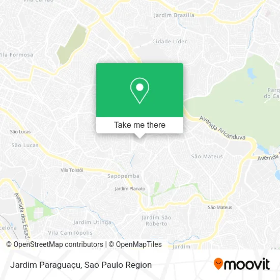 Jardim Paraguaçu map