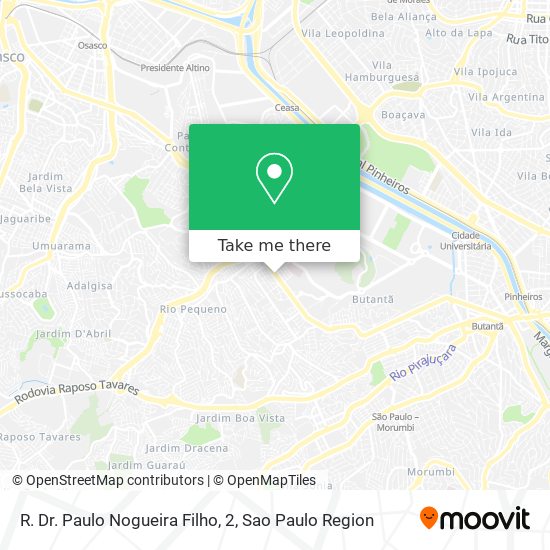 R. Dr. Paulo Nogueira Filho, 2 map