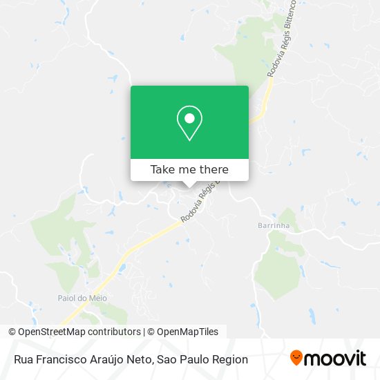 Rua Francisco Araújo Neto map