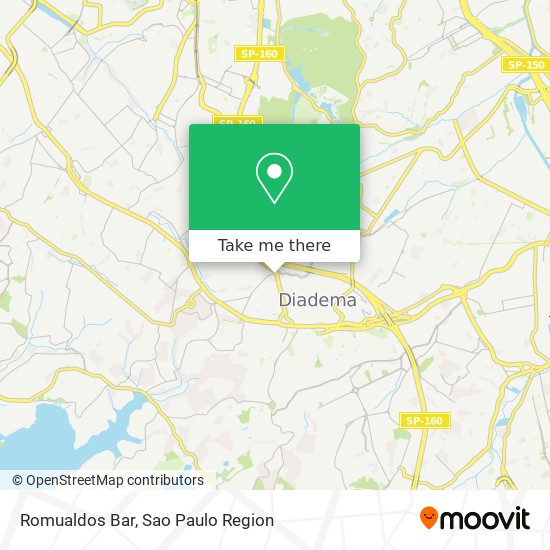Romualdos Bar map