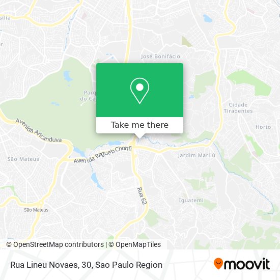 Mapa Rua Lineu Novaes, 30