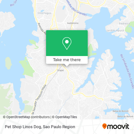 Pet Shop Linos Dog map